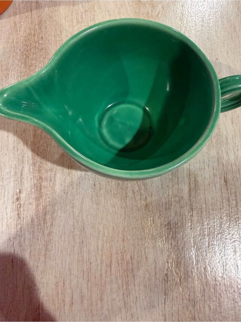 Fiestaware original green creamer